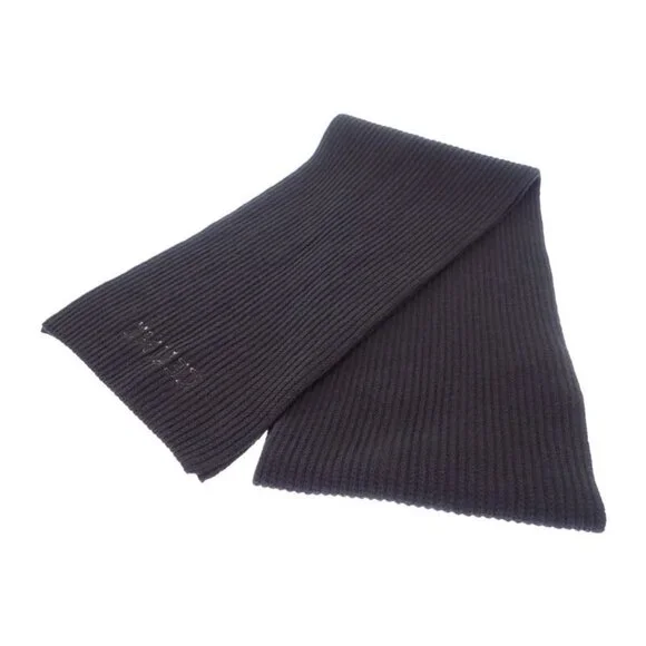 Celine Knit Scarf Wool Black - Picture 4 of 11